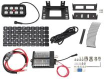 Vehicle Accessory 8 Switch Control System Blue Backlighting Cali Raised LED