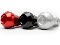 Toyota Shift Knob 07-21 Tundra 05-Present Tacoma 03-Present 4Runner Anodized Aluminum Gloss Black Cali Raised LED