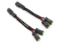 DT Plug Splitter 7 Inch Single Splitter Cali Raised LED