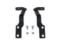 2016-Present Toyota Tacoma Low Profile Ditch Light Brackets Kit - (2) 3.5 inch Round Cannon Pod No Switch Cali Raised LED
