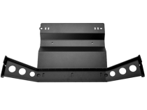 2005-2015 Toyota Tacoma Complete Skid Plate Collection -  Aluminum Powercoat Black Cali Raised LED