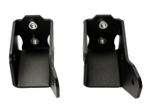 2005-2022 Toyota Tacoma Rear Shock Skid Plates - Steel Powercoat Black Cali Raised LED