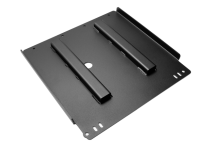 2005-2015 Toyota Tacoma Transfer Case Skid Plate - Steel Powercoat Black Cali Raised LED