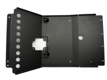 2005-2022 Toyota Tacoma Front Skid Plate Aluminum Powercoat Black Cali Raised LED