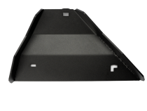 2005-2022 Toyota Tacoma Lower Control Arm Skid Plate - Steel Powercoat Black Cali Raised LED
