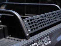 2005-Present Toyota Tacoma Overland Bed Bar - 11 Inch Tall - Two Bars and Two Side Molle Panels Cali Raised LED