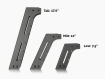 05-21 Tacoma Overland Bed Rack Long Bed Low Profile Rack Cali Raised LED