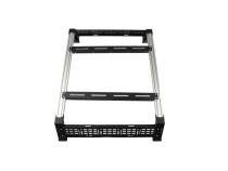 Mid Height 10 Inch Overland Bed Rack Short Bed Cali Raised LED