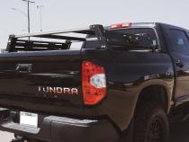 14-21 Tundra Overland Bed Rack Long Bed Mid Height Rack Cali Raised LED