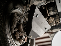 2014-Present 4Runner Fuel Tank Skid Plate Steel/Powdercoat Cali Raised LED