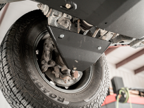 2014-Present 4Runner Fuel Tank Skid Plate Aluminum/Raw Cali Raised LED