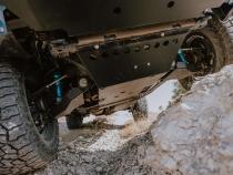 2014-Present 4Runner Complete Skid Plate Collection Aluminum/Powdercoat Cali Raised LED
