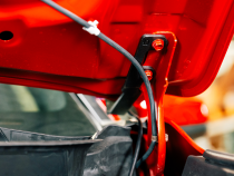 Low Profile Ditch Light Brackets Kit Fits 24-Present Toyota Tacoma/(2) 3.5 Inch Round Cannon Pods/Toyota OEM Square Style Ditch Light Switch Cali Raised LED