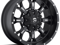 Aluminum Wheels 17X9 Krank D517 5 On 114.3/5 On 127 Matte Black/Milled 78.1 Bore -12 Offset Fuel Off Road Wheels