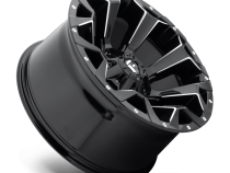 Aluminum Wheels 20X9 Assault D546 5 On 108/5 On 127 Matte Black/Milled 71.5 Bore 30 Offset 8 Spoke Fuel Off Road Wheels