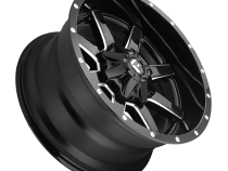 Aluminum Wheels 20X12 Maverick D610 5 On 114.3/5 On 127 Gloss Black/Milled 78.1 Bore -44 Offset Fuel Off Road Wheels
