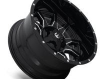 Aluminum Wheels 20X10 Vandal D627 5 On 114.3/5 On 127 Gloss Black/Milled 78.1 Bore -18 Offset 2.22 Lip Fuel Off Road Wheels