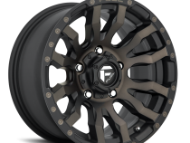 Aluminum Wheels 18X9 Blitz D674 5 On 127 Matte Black Double Dark Tint 71.5 Bore 1 Offset Multi Spoke Fuel Off Road Wheels