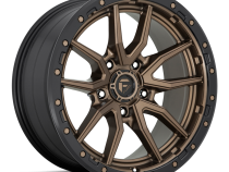 Aluminum Wheels 17X9 Rebel D681 5 On 114.3 Matte Bronze Black Bead Ring 72.56 Bore -12 Offset Fuel Off Road Wheels