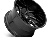 Aluminum Wheels 24X11 Runner D741 6 On 135 Gloss Black Milled 87.1 Bore 0 Offset Fuel Off Road Wheels