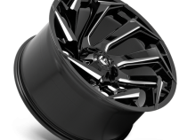 Aluminum Wheels 17X9 Reaction D753 5 On 114.3/5 On 127 Gloss Black/Milled 78.1 Bore 1 Offset Fuel Off Road Wheels