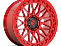 Aluminum Wheels 20X9 Trigger D758 5 On 127 Candy Red 71.5 Bore 1 Offset Fuel Off Road Wheels