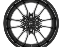 Aluminum Wheels 18X9 Clash 6 D761 6 On 120 Gloss Black Milled 67.06 Bore 1 Offset Multi Spoke Fuel Off Road Wheels