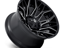 Aluminum Wheels 22X10 Twitch D769 5 On 114.3/5 On 127 Gloss Black/Milled 78 Bore -18 Offset Fuel Off Road Wheels