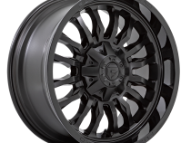 Aluminum Wheels 20X9 Arc D796 5 On 114.3/5 On 127 Matte Black W/ Gloss Black Lip 78.1 Bore 1 Offset Fuel Off Road Wheels