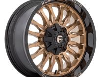 Aluminum Wheels 20X10 Arc D797 5 On 127/5 On 139.7 Platinum Bronze/Black Lip 87.1 Bore -18 Offset Fuel Off Road Wheels