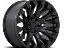 Aluminum Wheels 20X10 Quake D831 5 On 127 Blackout 71.5 Bore -18 Offset Fuel Off Road Wheels