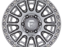 Aluminum Wheels 20X9 Cycle D833 5 On 127 Platinum Gray 71.5 Bore 1 Offset Fuel Off Road Wheels