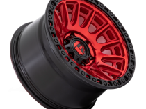 Aluminum Wheels 20X9 Cycle D834 5 On 127 Candy Red/Black Ring 71.5 Bore 1 Offset Fuel Off Road Wheels