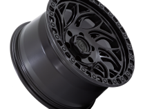 Aluminum Wheels 17X9 Runner OR D852 5 On 127 Blackout 71.5 Bore 1 Offset Fuel Off Road Wheels