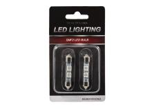 39mm SMF2 LED Bulb Red Single Diode Dynamics