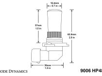 9006 HP48 LED Cool White Pair Diode Dynamics