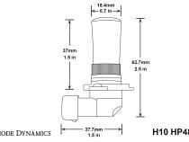H10 HP48 LED Cool White Pair Diode Dynamics
