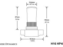 5202/PSX24W HP48 LED Cool White Pair Diode Dynamics