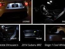 Subaru BRZ Interior Kit Stage 1 Red Diode Dynamics
