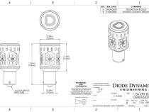 1156 XPR LED Bulb Cool White Single Diode Dynamics