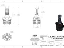 5202/PSX24W White SL2 LED Bulb Each Diode Dynamics