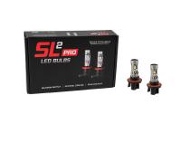 H13 White SL2 Pro LED Bulbs Pair Diode Dynamics