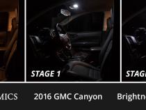 Interior LED Kit for 2015-2022 GMC Canyon, Cool White Stage 2 Diode Dynamics