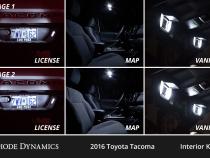 Interior LED Kit for 2016-2023 Toyota Tacoma, Cool White Stage 2 Diode Dynamics