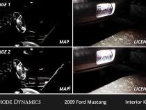 Interior LED Kit for 2005-2009 Ford Mustang, Cool White Stage 1 Diode Dynamics