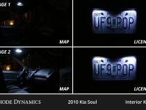 Interior LED Kit for 2010-2013 Kia Soul, Cool White Stage 1 Diode Dynamics