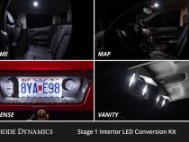 Interior LED Kit for 2007-2013 Chevrolet Silverado, Cool White Stage 2 Diode Dynamics