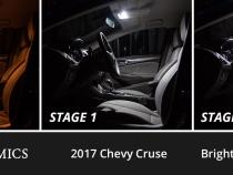 Interior LED Kit for 2011-2015 Chevrolet Cruze,  Cool White Stage 1 Diode Dynamics