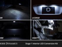 Interior LED Kit for 2014-2019 Toyota Highlander, Cool White Stage 2 Diode Dynamics