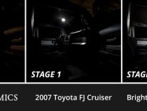 Interior LED Kit for 2007-2014 Toyota FJ Cruiser, Cool White Stage 2 Diode Dynamics